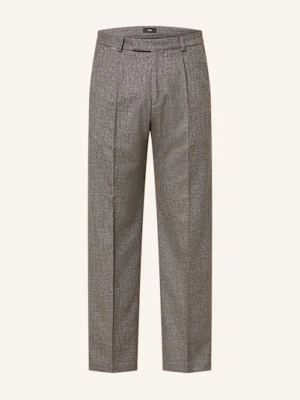 Cinque Spodnie Garniturowe Cieden Ultra Relaxed Fit braun 27 DUNKELBRAUN