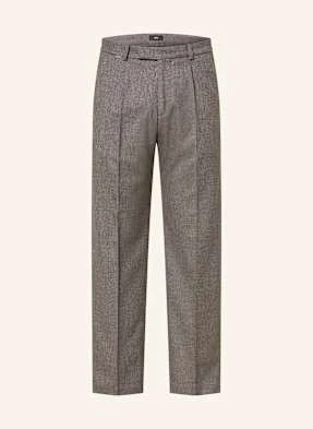 Cinque Spodnie Garniturowe Cieden Ultra Relaxed Fit braun