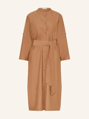 Cinque Sukienka Koszulowa Cidell Z Rękawami 3/4 braun