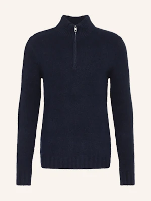 Cinque Sweter Typu Troyer Ciluca blau