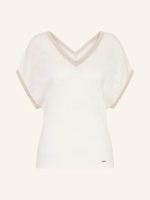 Cinque Koszulka Z Dzianiny Cimayo Z Dodatkiem Lnu weiss