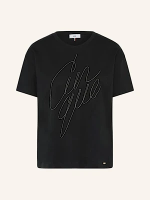 Cinque T-Shirt Cipardis Z Ozdobnymi Kamykami schwarz