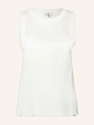 Cinque Top Civan Z Mieszanki Materiałów weiss