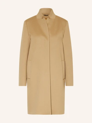 Cinzia Rocca Płaszcz Wełniany braun