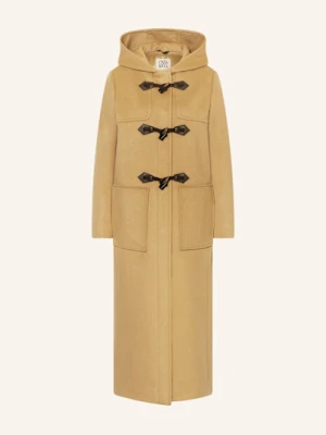 Cinzia Rocca Płaszcz Wełniany braun