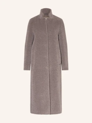 Cinzia Rocca Płaszcz Z Dodatkiem Alpaki grau
