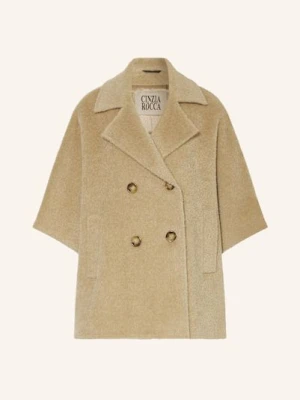 Cinzia Rocca Ponczo Z Dodatkiem Alpaki braun