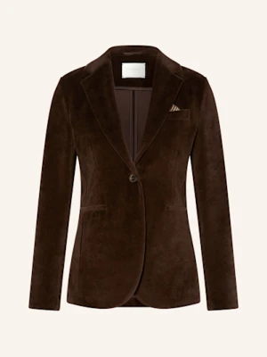 Circolo 1901 Blezer Z Aksamitu braun