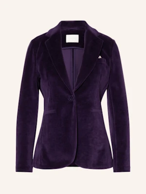 Circolo 1901 Blezer Z Aksamitu lila