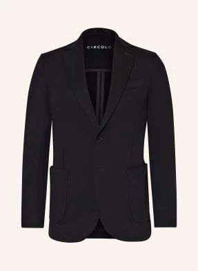 Circolo 1901 Marynarka Garniturowa Slim Fit Z Dżerseju schwarz