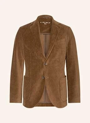 Circolo 1901 Marynarka Sztruksowa Slim Fit braun