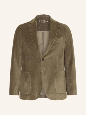 Circolo 1901 Marynarka Sztruksowa Slim Fit gruen