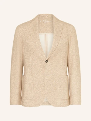 Circolo 1901 Marynarka Z Dżerseju Slim Fit beige