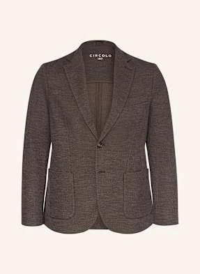 Circolo 1901 Marynarka Z Dżerseju Slim Fit braun