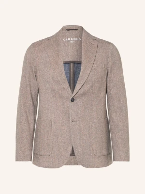 Circolo 1901 Marynarka Z Jerseyu O Kroju Slim Fit braun BRĄZOWY