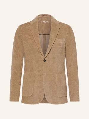 Circolo 1901 Marynarka Z Sztruksu O Kroju Slim Fit beige