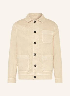 Circolo 1901 Overjacket Z Dodatkiem Lnu beige