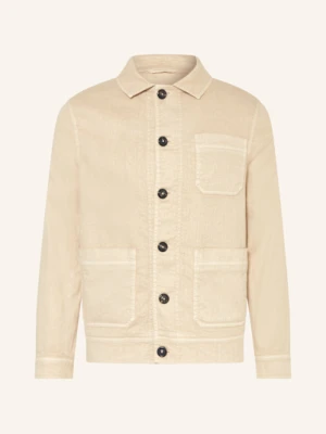 Circolo 1901 Overjacket Z Dodatkiem Lnu beige