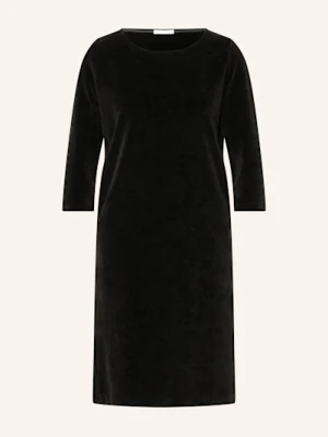 Circolo 1901 Sukienka Satynowa Z Rękawami 3/4 schwarz