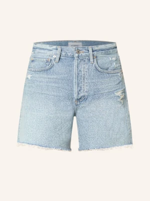 Citizens Of Humanity Bermudy Jeansowe Marlow blau