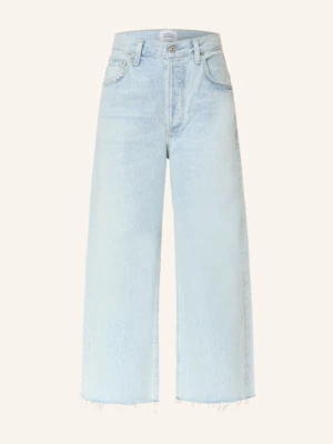 Citizens Of Humanity Jeansy Cropped Ayla Raw Hem blau