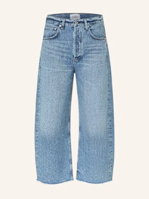 Citizens Of Humanity Jeansy Cropped Ayla Raw Hem blau