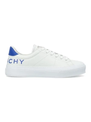 City Sport Białe/Niebieskie Skórzane Sneakersy Givenchy
