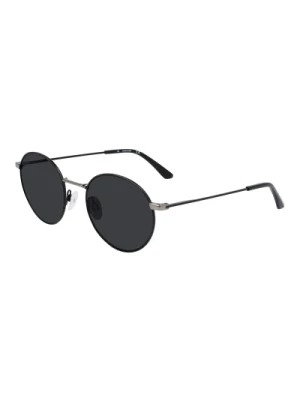 Ck21108S Sunglasses, Ruhtenium Black/Grey Calvin Klein