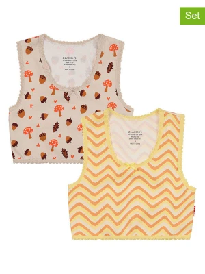 Claesens Biustonosze sportowe (2 szt.) ze wzorem rozmiar: 140