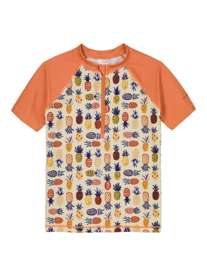 Claesens Koszulka kąpielowa w kolorze pomarańczowym ze wzorem rozmiar: 140
