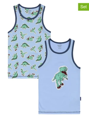 Claesens Podkoszulki (2 szt.) w kolorze niebieskim rozmiar: 164