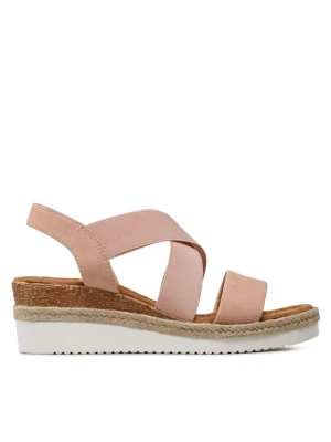 Clara Barson Espadryle WS2189-26 Różowy
