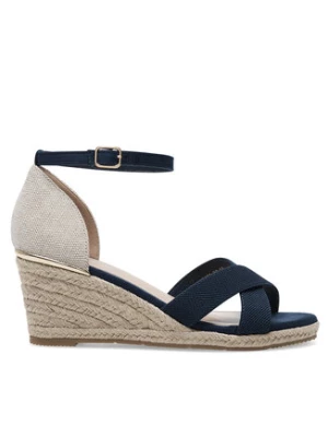 Clara Barson Espadryle WSS20802-03 Granatowy