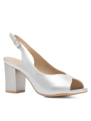 Clara Barson Sandały ACANNA KL-230801-02 Srebrny