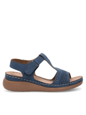 Clara Barson Sandały WYL05010-15 Granatowy