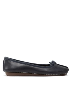 Clarks Baleriny Freckle Ice 203529324 Granatowy