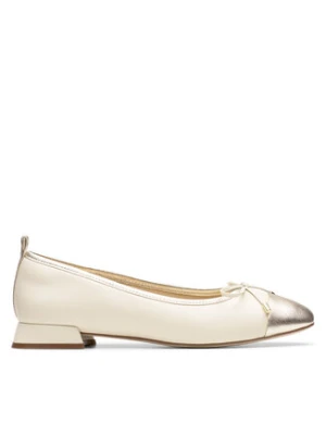 Clarks Baleriny Ubree15 Poppy 26181326 Beżowy