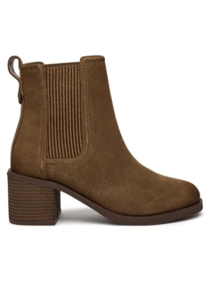 Clarks Botki Chamberly Top 26178832 Brązowy