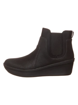 Clarks Botki "Rose sun" w kolorze czarnym rozmiar: 38