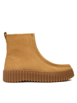 Clarks Botki Torhill Cozy 26182911 Brązowy