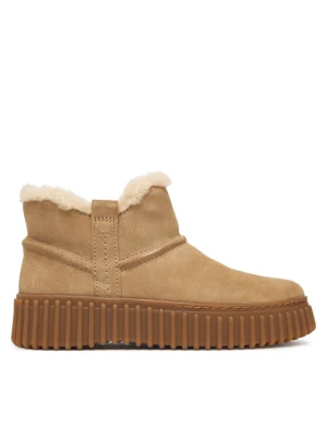 Clarks Botki Torhill Warm 26327994 Beżowy