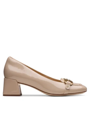 Clarks Czółenka Nyta45 Court 26181319 Beżowy