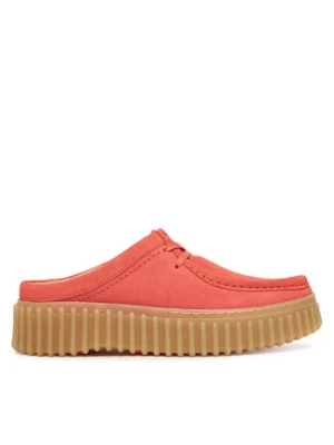 Clarks Klapki Torhill Mule 26181194 Koralowy