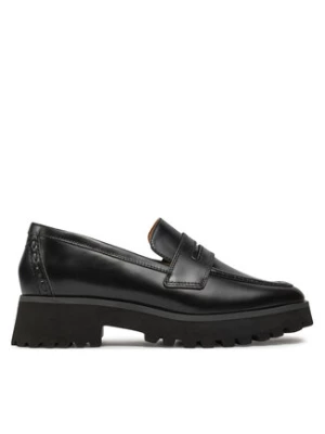 Clarks Loafersy Stayso Edge 26174705 Czarny