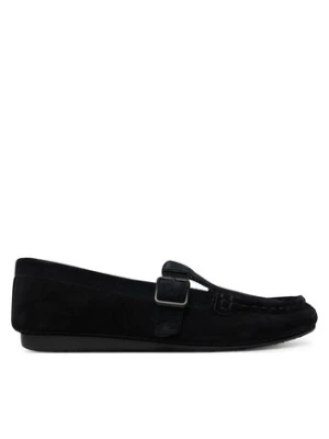 Clarks Mokasyny Freckle Tbar 26185903 Czarny