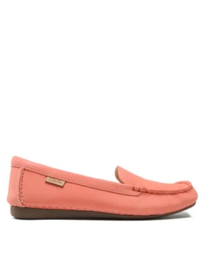 Clarks Mokasyny Freckle Walk 261657964 Różowy