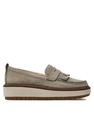 Clarks Mokasyny Oriannaw Loafer 26176640 Szary