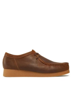 Clarks Mokasyny Wallabee Evo 261728197 Brązowy