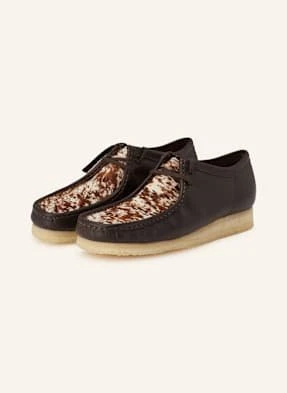 Clarks Originals Buty Sznurowane Wallabee braun
