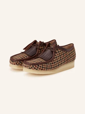Clarks Originals Buty Sznurowane Wallabee braun